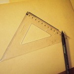 Ein Dreieck hat 3 Ecken